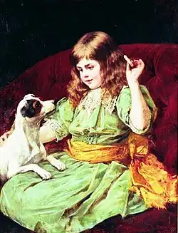 A Treat for the Puppy (1887)