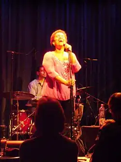 Cécile Verny at the Düsseldorf Jazz-Schmiede on 2 December 2011