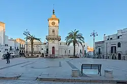Piazza Plebiscito at sunset