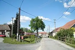 Centre of Častotice