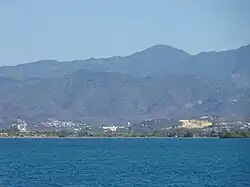Cerro de Punta as seen from Caja de Muertos, Ponce, Puerto Rico