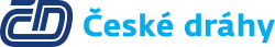 ČD - České dráhy logo (English: Czech Railways)