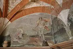 Wall decoration of the cabinet of the Quatrains