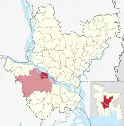 Location of Charbhadrasan