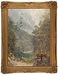 Charles Howorth - Clinton Canyon - showing the Clinton River.