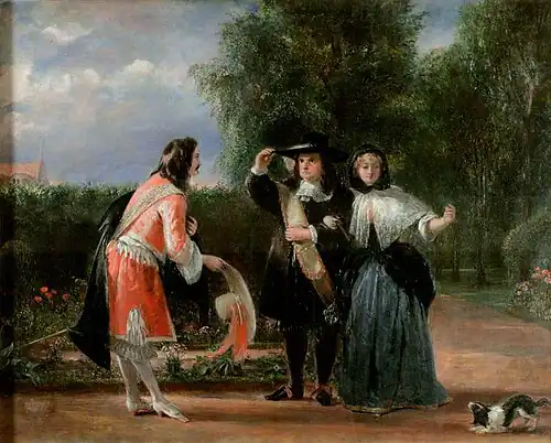 Who Can This Be? by Charles Robert Leslie