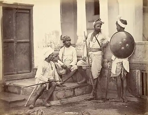 Rajputs in Delhi (1868)