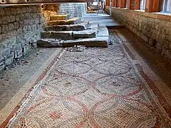West wing corridor mosaic
