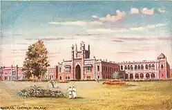 Chepauk Palace, Madras - Tucks Oilette (1907)[9]