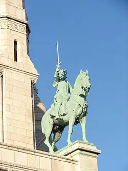 Equestrian statue of Joan of Arc (Basilica of Sacré-Cœur) [fr] (1927), Paris, Basilica of Sacré-Cœur de Montmartre