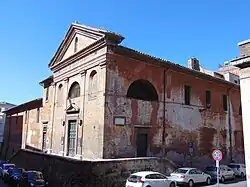 The church from the side