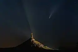 Above Chimney Rock on July 18, 2020