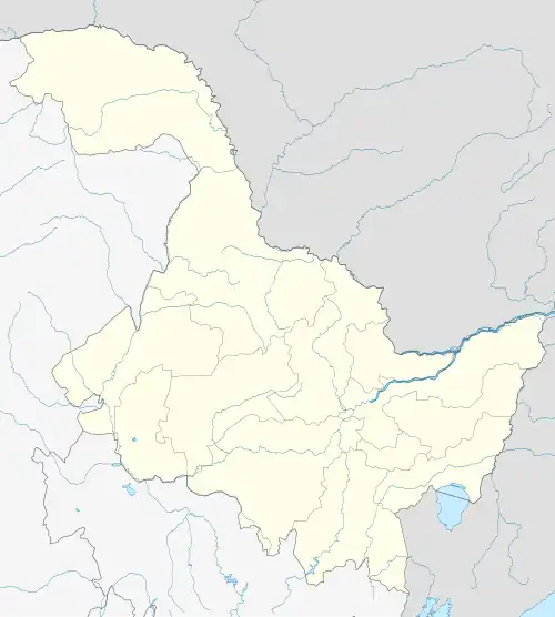 Jiagedaqi is located in Heilongjiang