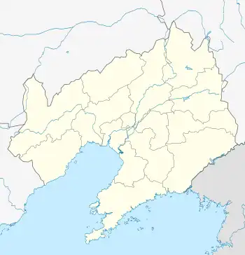 Fushun is located in Liaoning
