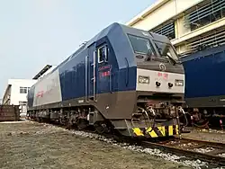 HXD1C-8022 in Liuzhou Locomotive Depot.