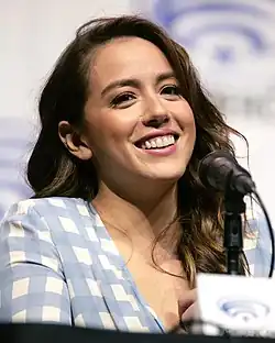 Chloe Bennet; mother is Caucasian and her father is Chinese.[192]