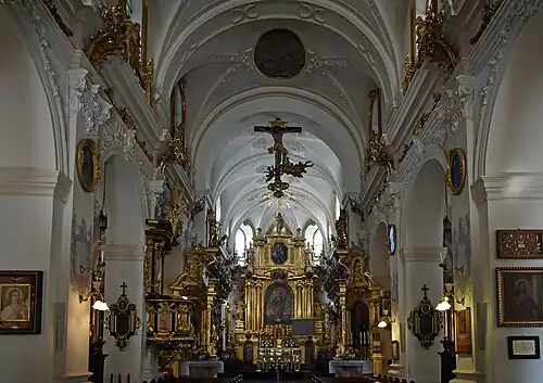 Church interior.