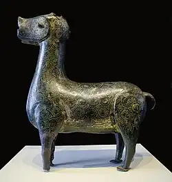 The deer of Medina Azahara&nbsp;[es], a bronze fountain