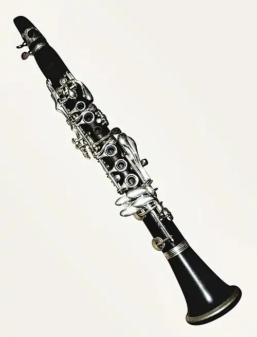 An A-flat clarinet