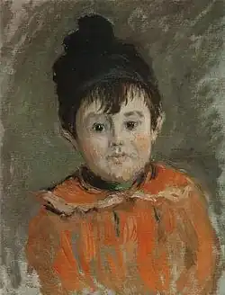 Claude Monet: Michel Monet Wearing a Bobble Hat, 1880