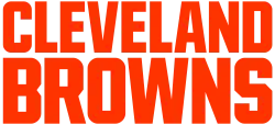 The Browns' current script logo.