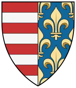 Coats of arms of Charles I of Hungary