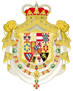 Arms of Prince Alfonso of Spain