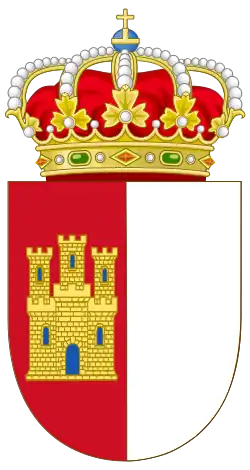 Coat of arms of Castile–La Mancha