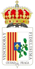 Coat of arms of Fraga