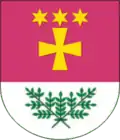 Coat of arms of Krasnopillia Raion