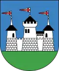Coat of arms of Myadzyel district