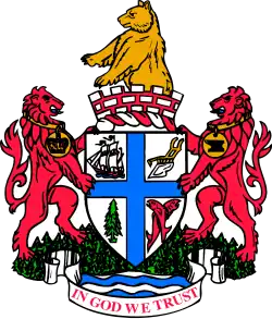 Coat of arms of New Westminster