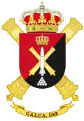 Coat of Arms of the former 1st-62 Rocket Artillery Group (GALCA-I/62)