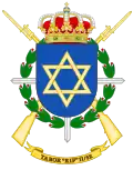 Coat of Arms of the former 2nd-52 Regulares Battalion "Rif" (TR-II/52)