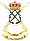 Coat of Arms of the former 5th Light Infantry Brigade "San Marcial" (BRIL-V)