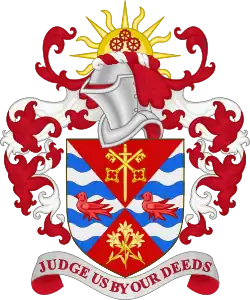 Arms of the former municipal borough