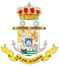 Coat of Arms of the Naval Assistantship of the Bidasoa Maritime Action Forces (FAM)