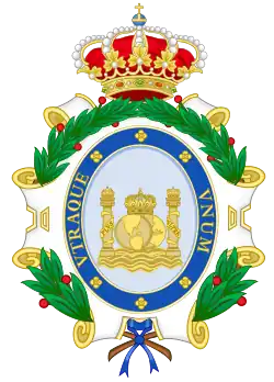 Arms of the Royal Academy of Economic and Financial Sciences.svg