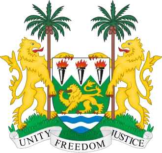 Coat of arms of Sierra Leone