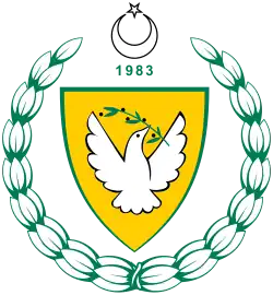 Coat of arms of Turkish Republic of Northern Cyprus