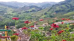 View of Concepción from Alto de la Virgen