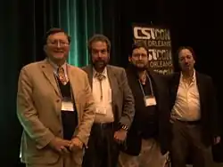 CSICon 1 conspiracy panel: Ted Goertzel, Dave Thomas, Bob Blaskiewicz and Scott Lilienfeld