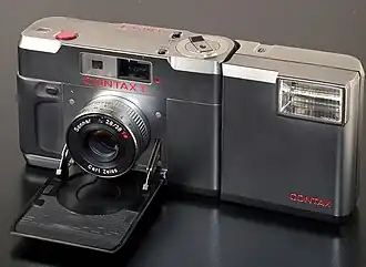 Contax T with A14 flash