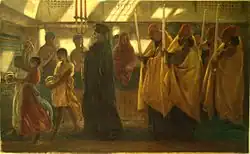 Coptic Baptismal Procession, 1865