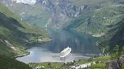 Costa Luminosa in Geirangerfjord