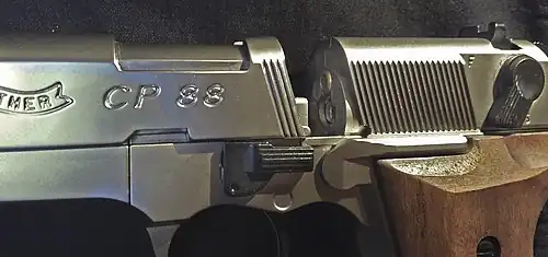 Opening for the cylinder