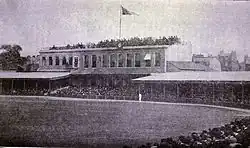 View of the Kennington Oval sports ground