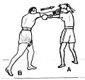 A straight in counterpunch. Were this over the jab, it would be considered a cross.