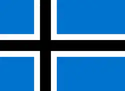 A proposed Nordic cross flag design