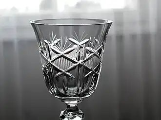 lead crystal cut glass